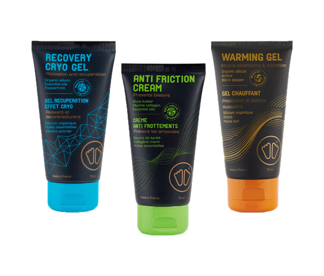 trio de crèmes soins